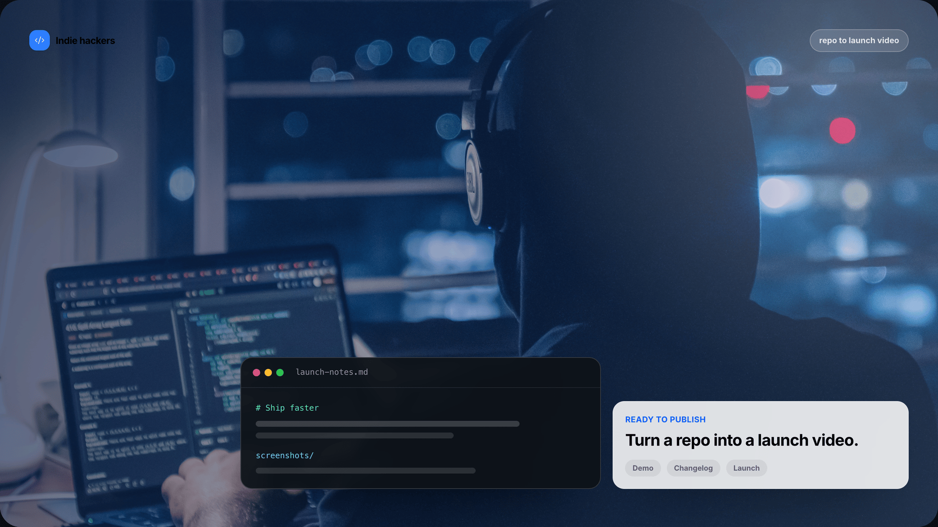 Indie hackers using Source To Video
