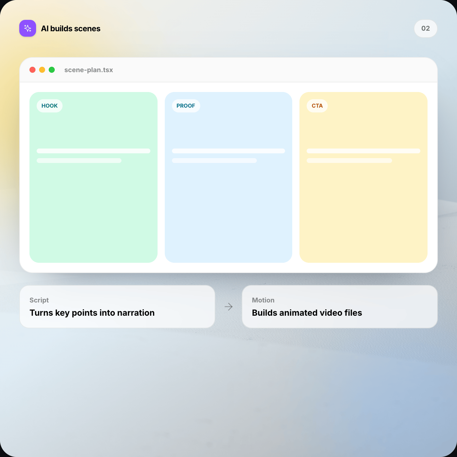 Chat-edit a URL-to-video project in Source To Video Studio